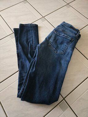 Citizens of Humanity Avedon Low Rise Skinny Jeans Dark Wash 24